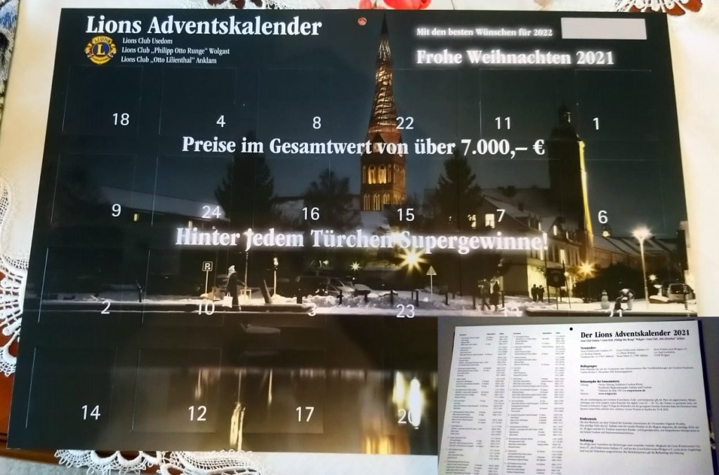 Lions Club Adventskalender&nbsp;2021