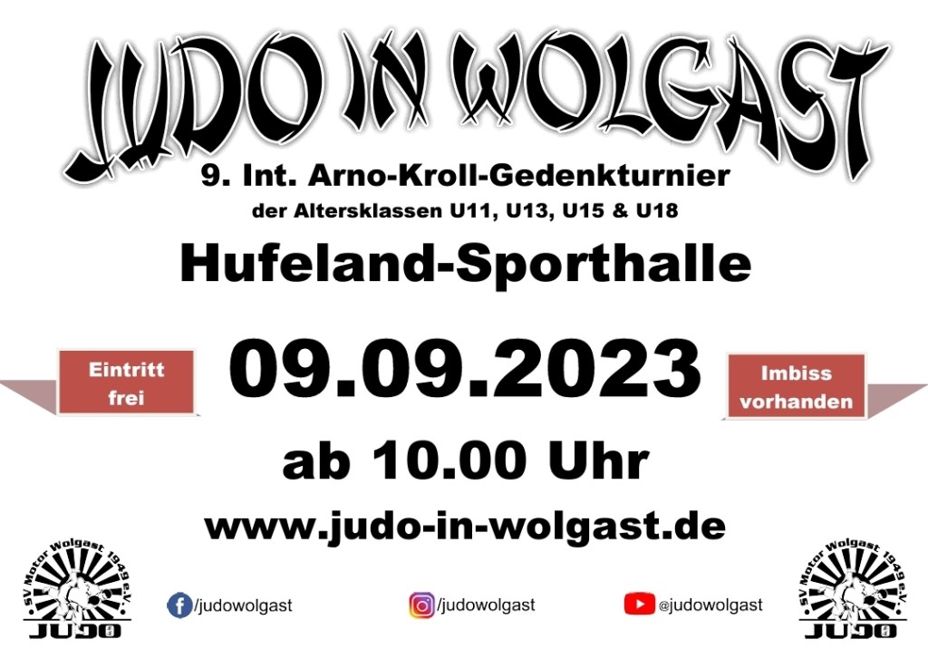 9. Internationales Arno-Kroll-Gedenkturnier 2023